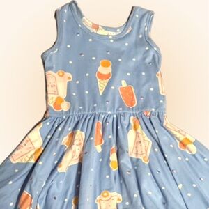 Dot Dot Smile DDS Tank Twirl Dress - Ice Cream Design Size 5/6